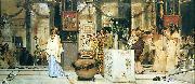 Sir Lawrence Alma-Tadema,OM.RA,RWS The Vintage Festival painting